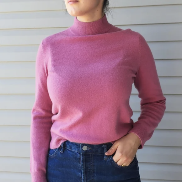 Pink Cashmere Sweaters